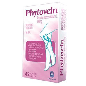 Produto Phytovein 300 mg com 45 capsulas catarinense foto 1