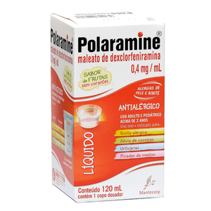 Produto Polaramine frasco com 120ml foto 1