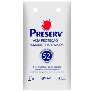 Produto Preservativo preserv alta proteção com 3 unidades

 foto 1
