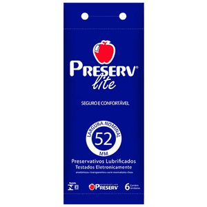 Produto Preservativo preserv lite com 6 unidades

 foto 1