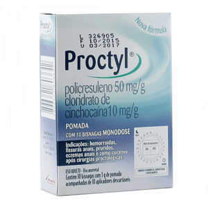 Produto Proctyl pomada 10/3 gramas foto 1
