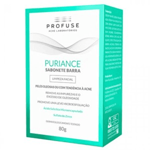 Produto Profuse puriance sabonete purificante 80 gramas foto 1