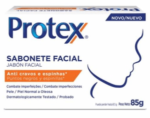Produto Sabonete facial protex anti cravos e espinhas 85g foto 1
