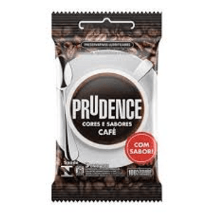 Produto Preservativos prudence cores e sabor café 3un foto 1