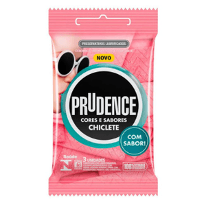 Produto Preservativo prudence chiclete com 3 unidades foto 1