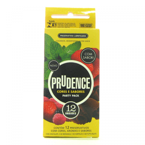 Produto Preservativo prudence bolso party pack mix sabores com 12 unidades foto 1