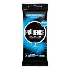 Produto Preservativo prudence extra grande ultra sensivel com 6 unidades foto 1
