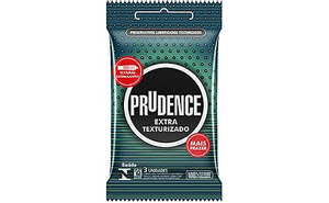 Produto Preservativos prudence extra texturizado c/ 6 unidades foto 1