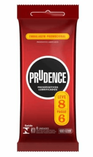 Produto Preservativo prudence lubrificado leve 8 pague 6 unidades foto 1