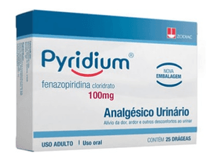 Produto Pyridium 100 mg com 25 drageas foto 1