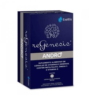 Produto Regenesis andro caixa com 60 capsulas gelatinosas moles foto 1