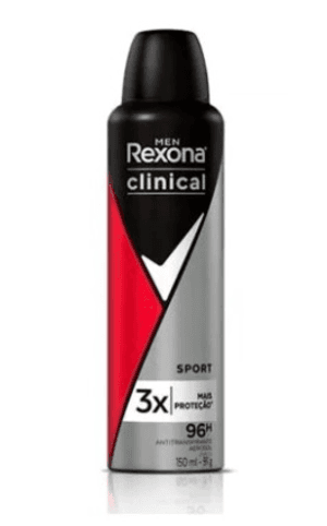 Produto Desodorante rexona clinical aerosol men sport 150ml foto 1