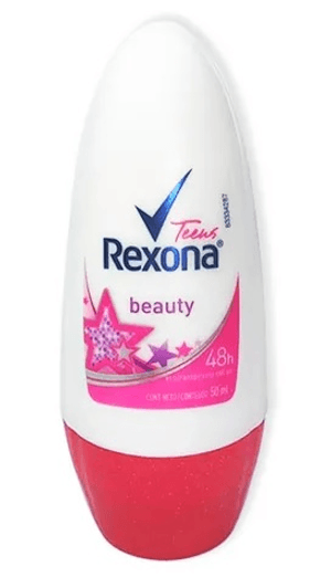 Produto Desodorante rexona roll-on teens beauty 50 ml foto 1