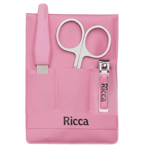 Produto Ricca kit manicure infantil com cortador tesoura e lima ref 742 foto 1
