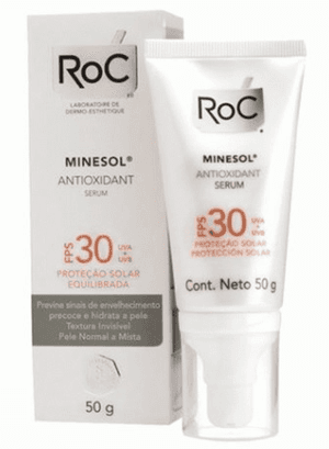 Produto Roc minesol antioxidant serum bloqueador solar fps 30 50 gramas foto 1