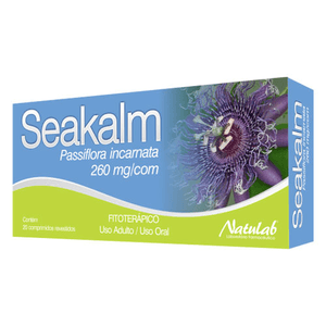 Produto Seakalm 260mg caixa com 20 comprimidos natulab foto 1