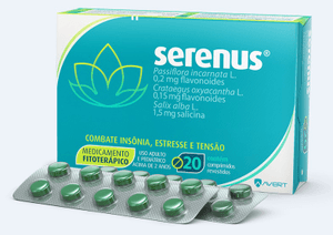 Produto Serenus caixa com 20 comprimidos revestidos foto 1