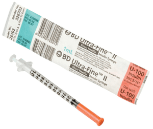 Produto Seringa para insulina bd ultra fine 30ui agulha curta 0,25x6mm 10un foto 1