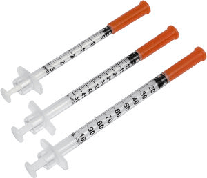 Produto Seringa para insulina bd ultra fine 50ui agulha curta 0,25x6mm 10un foto 1