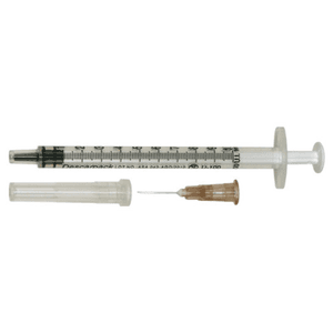 Produto Seringa de insulina descarpack 1ml com agulha  13x0,45mm foto 1