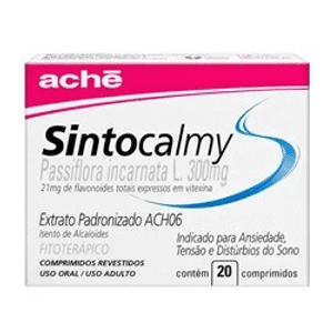 Produto Sintocalmy 300 mg com 20 comprimidos foto 1