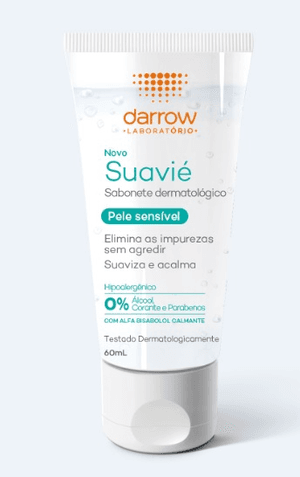 Produto Suavie sabonete liquido dermatologico para pele sensivel 60ml foto 1