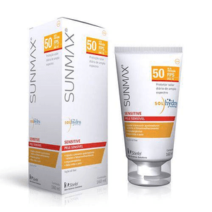 Produto Sunmax sensitive family pele sensivel fps50 160ml foto 1