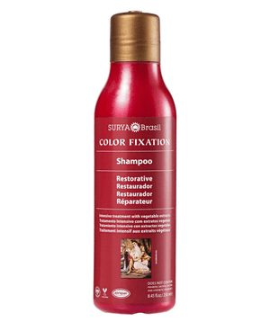 Produto Surya brasil shampoo restaurador color fixation 250ml
 foto 1