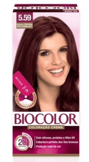 Produto Tintura biocolor mini kit 5.59 acaju purpura deslumbrante foto 1