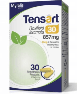 Produto Tensart 30 857 mg com 30 comprimidos foto 1