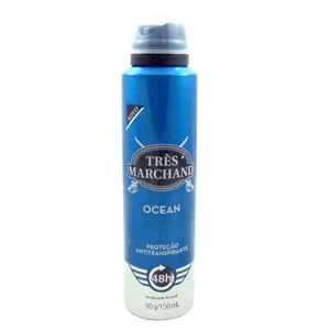 Produto Desodorante aerossol tres marchand ocean 150ml foto 1