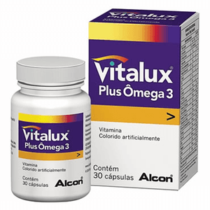 Produto Vitalux plus omega 3 caixa com 30 capsulas foto 1
