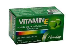Produto Vitamina e 400 mg 30 caps  natulab foto 1