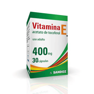 Produto Vitamina e 400 mg com 30 capsulas sandoz foto 1