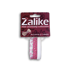 Produto Zalike kit elastico para cabelo s/ emenda shinning c/ 3 unidades ref 266 foto 1