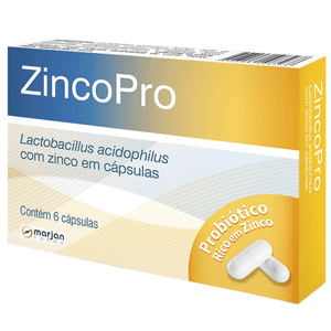 Produto Zincopro 6 cápsulas foto 1